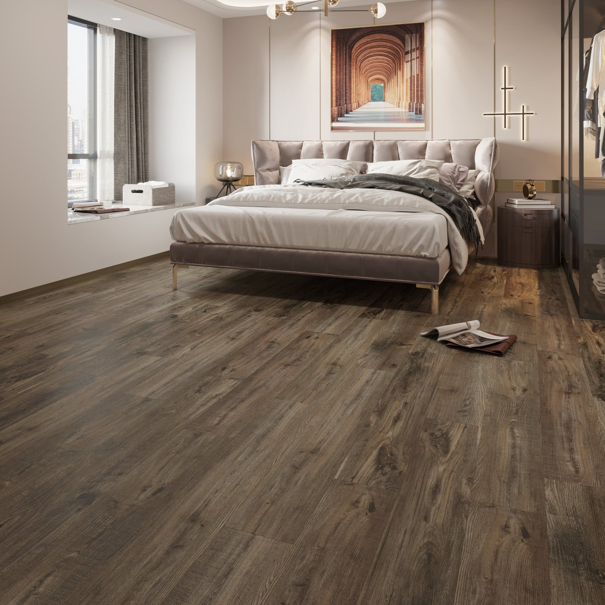 Russet - Rigid Core Floor (7" x 48") - PrimeSource